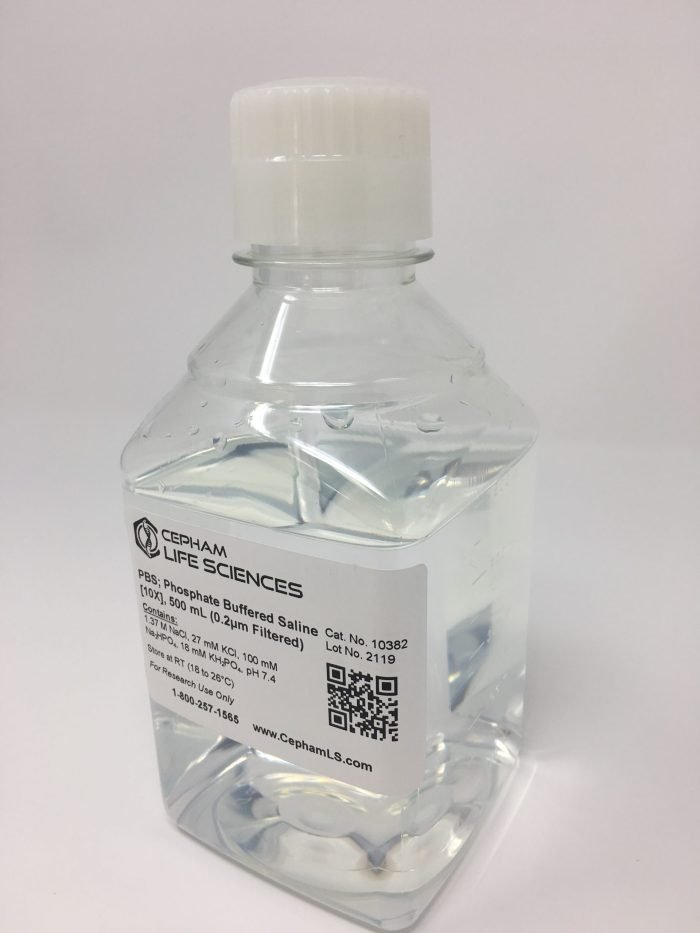 PBS [10X] (phosphate buffered saline) - Image 1