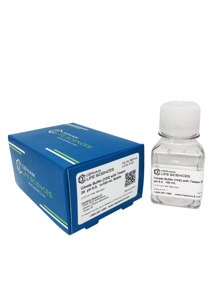 Citrate Buffer 10X with Tween 20, pH 6.0 - Image 1