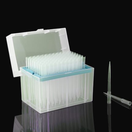 1250ul Pipette Tips, Clear, Racked, Sterile, 96/rack, 10 racks/pk, 50 racks/cs