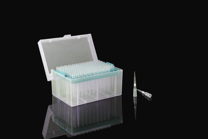 100ul Filtered Pipette Tips, Clear, Racked, Sterile,  96/rack, 10 racks/pk, 50 racks/cs - Image 1