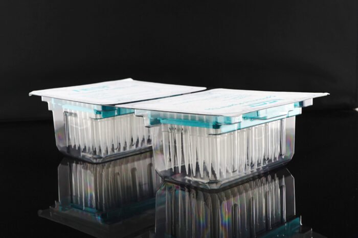 200 ?l Robotic Tips for Tecan,  Clear, Sterile,96*2 blister/pk, 2304/cs - Image 1