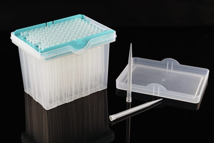 1000 ?l Robotic Tips for Tecan, Clear, Sterile, Boxed,  96/rack, 10 racks/pk, 50 racks/cs - Image 1