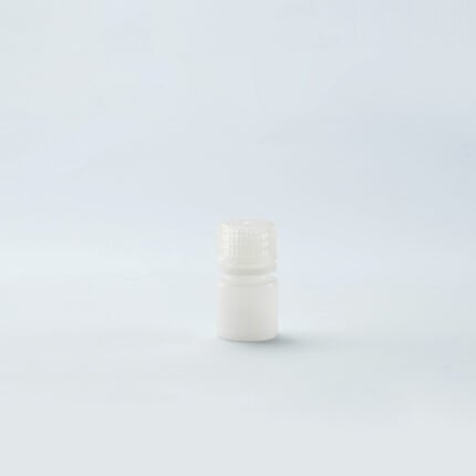 8ml Natural Color Round HDPE Storage Bottle, Wide Mouth, Sterile, 20/pk, 400/cs