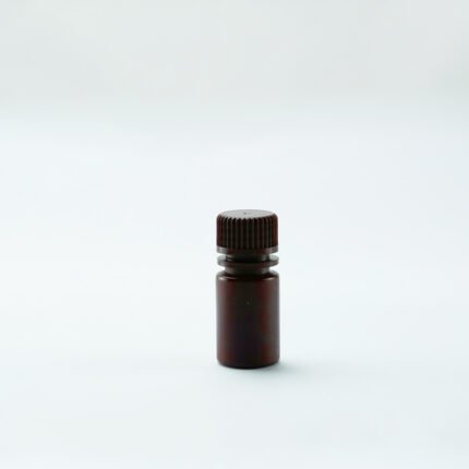 15ml Amber Color Round PP Storage Bottle, Wide Mouth, Sterile, 20/pk, 400/cs