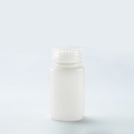 125ml Natural Color Round HDPE Storage Bottle, Wide Mouth, Sterile, 10/pk, 100/cs
