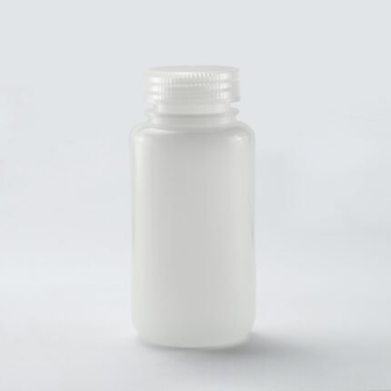 250ml Natural Color Round HDPE Storage Bottle, Wide Mouth, Sterile, 10/pk, 100/cs