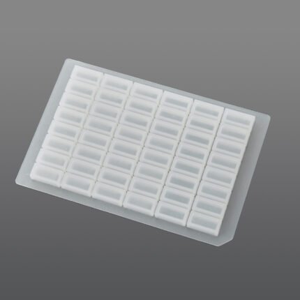 48 Well Square well Silicone Sealing Mat, non-sterile, 10/pk, 50/cs