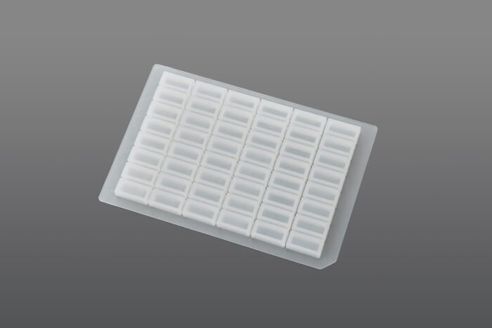 48 Well Square well Silicone Sealing Mat, non-sterile, 10/pk, 50/cs - Image 1