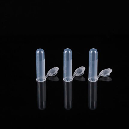 5ml Centrifuge Tubes, Clear, Round Bottom, Snap Cap, non-terile. 200/pk, 2000/case