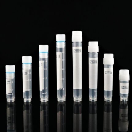 2.0ml Cryogenic Vial, Self-Standing, External Thread, sterile 50/pk, 500/box, 2000/cs