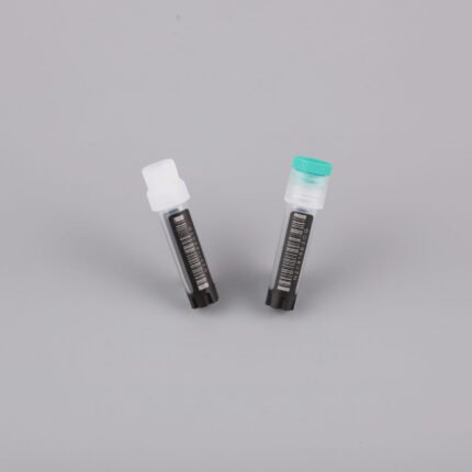 3D Barcode 1.8 mL Cryogenic Vial, Self-Standing, External Thread, Double Secure Cap, 50/pk, 2000cs