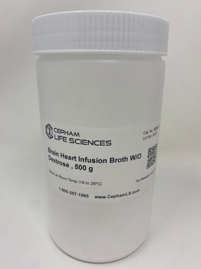 Brain Heart Infusion Broth w/o Dextrose - Image 1