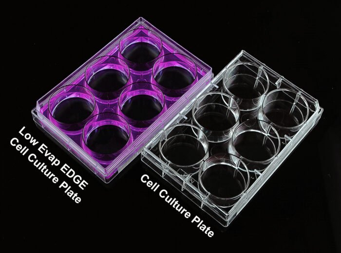 96 Well Low Evap EDGE Plate, Flat Bottom, TC, Sterile, 1/pk, 100/cs - Image 1