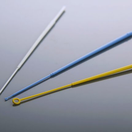Inoculating Needle, White, Individually Wrapped, sterile 400/pk, 4000/cs