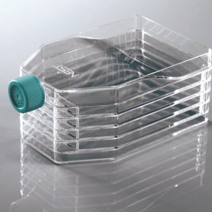 5-Layer Cell Culture Flask, Plug Seal Cap,  Straight Neck, TC, sterile 1/pk, 8/cs
