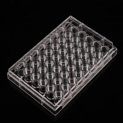 48 Well Cell Culture Plate, flat, TC, sterile, Bulk, 10/pk, 50/cs