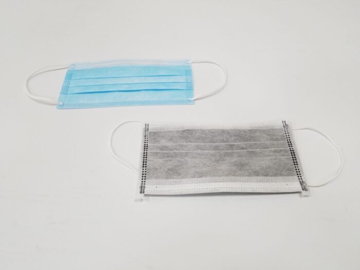 Three-layer PP non-woven lab protection mask, 50/pk, 500/cs - Image 1