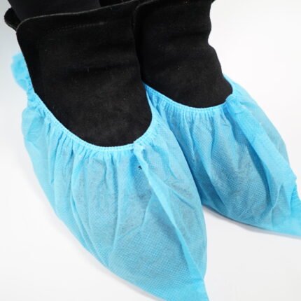 Disposable PP non-woven shoe covers, 100/pk, 500/cs