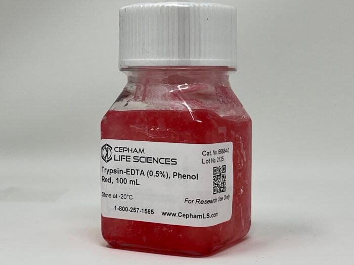 Trypsin-EDTA (0.5%), phenol red - Image 1