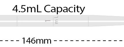 4.5mL Graduated to 2mL Blood Bank