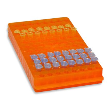 Reversible 0.5 - 2.0mL 96 well rack