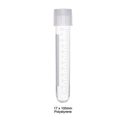 Tube, 14mL,  17 x 100mm PS, w/cap