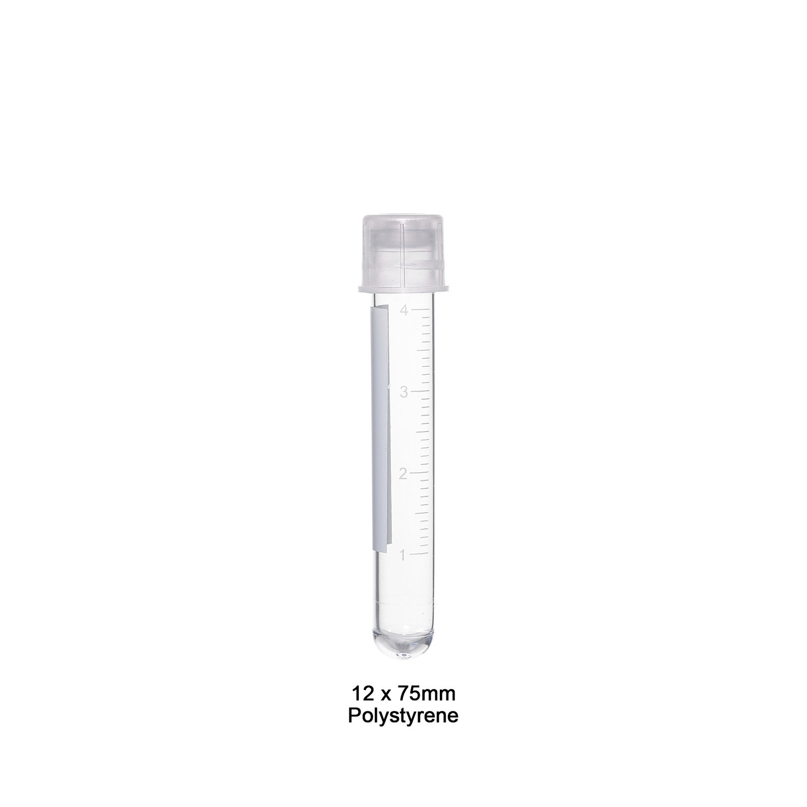 T8305.jpg Tube, 5mL, 12 x 75mm PS w/cap - Image 1