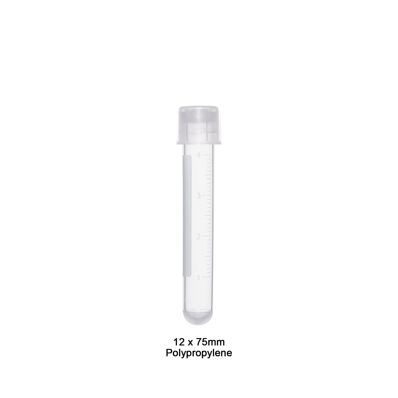 T8320.jpg Tube, 5mL, 12 x 75mm PP w/cap - Image 1