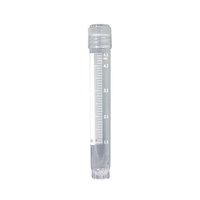 Cryo tube, ext thread, strl, 5mL, skirted - Image 1