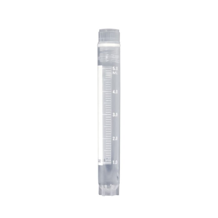 Cryo tube, int thread, strl, 5mL, skirted - Image 1